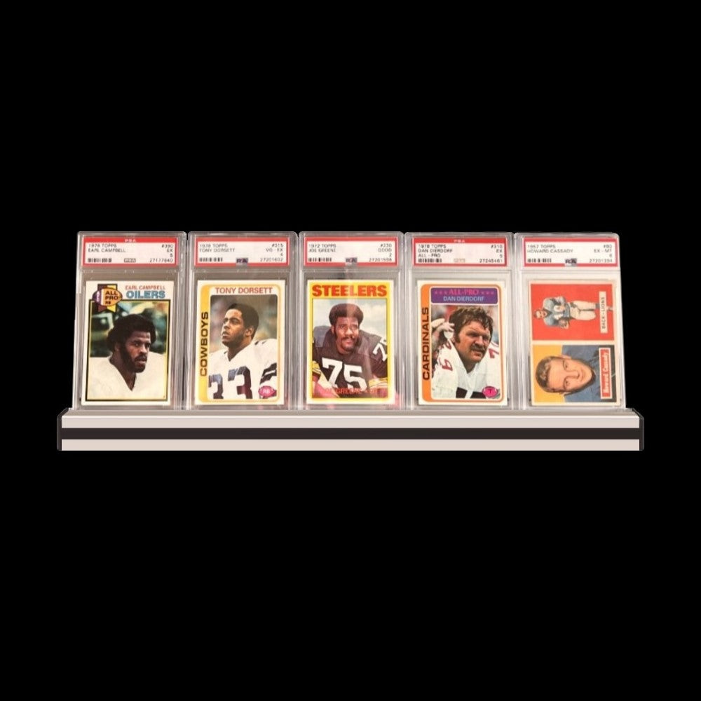 Graded Card Floating Wall Shelf Robeck Custom Displays Graded Card Floating Wall Shelf Robeck Custom Displays