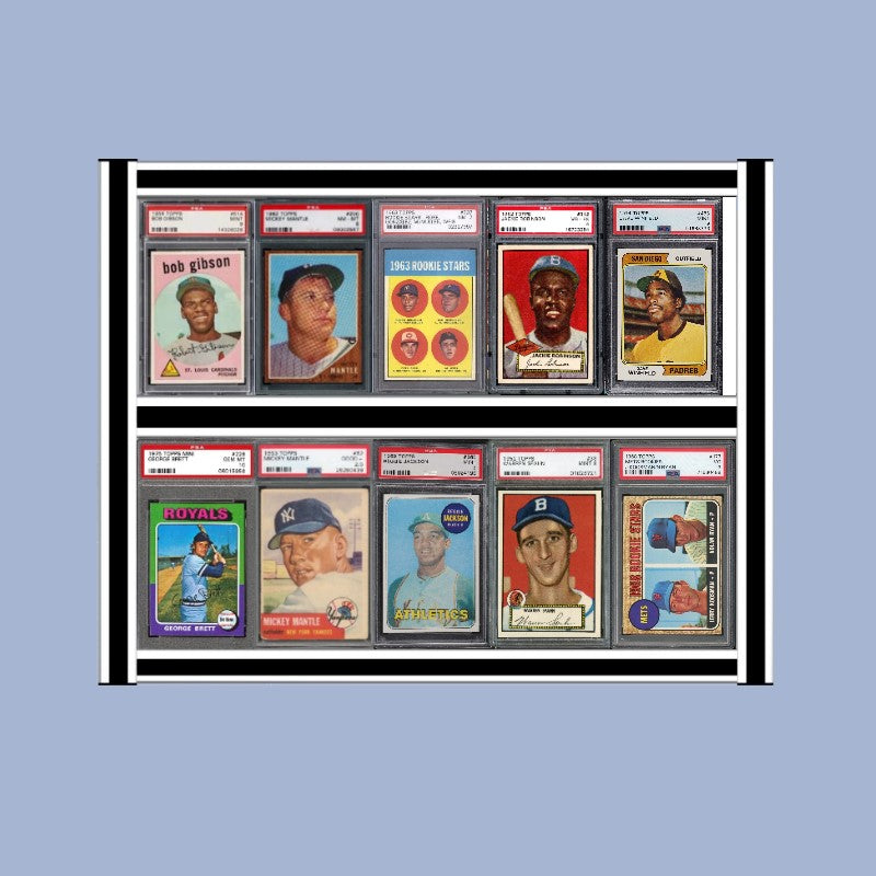 Graded Card Framed Wall Display