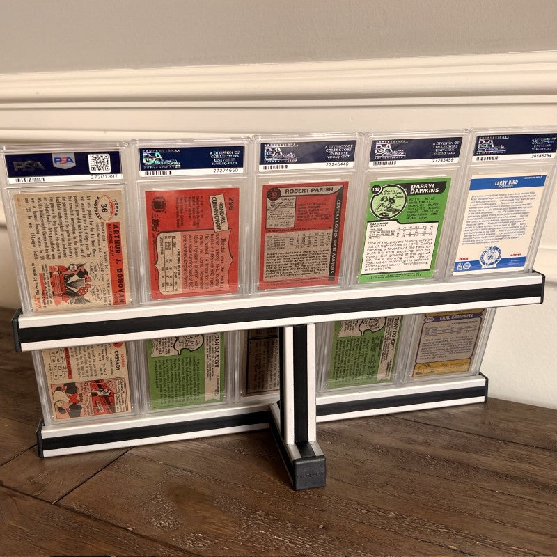 Graded Card Desktop Shelf Display – Robeck Custom Displays