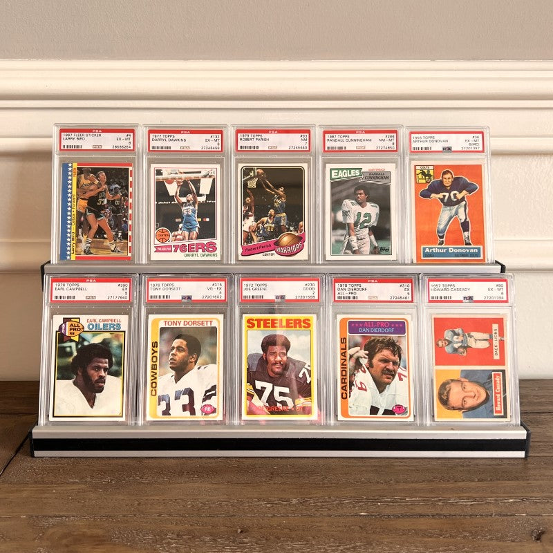 Graded Card Desktop Shelf Display