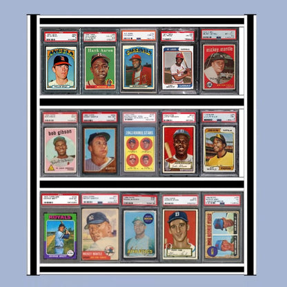 Graded Card Framed Wall Display