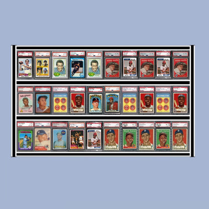 Graded Card Framed Wall Display