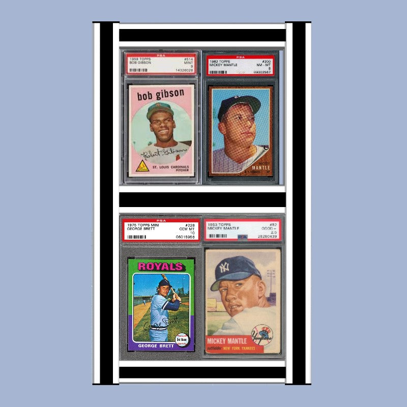 Graded Card Framed Wall Display