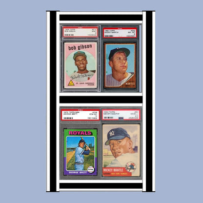 Graded Card Framed Wall Display