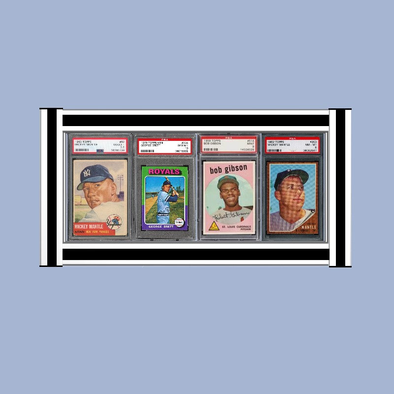 Graded Card Framed Wall Display