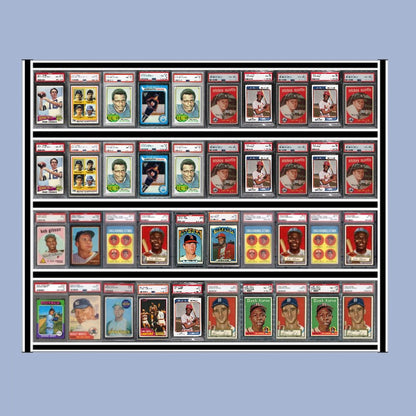 Graded Card Framed Wall Display