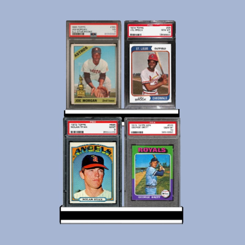 Graded Card Desktop Shelf Display Robeck Custom Displays Graded Card Desktop Shelf Display Robeck Custom Displays