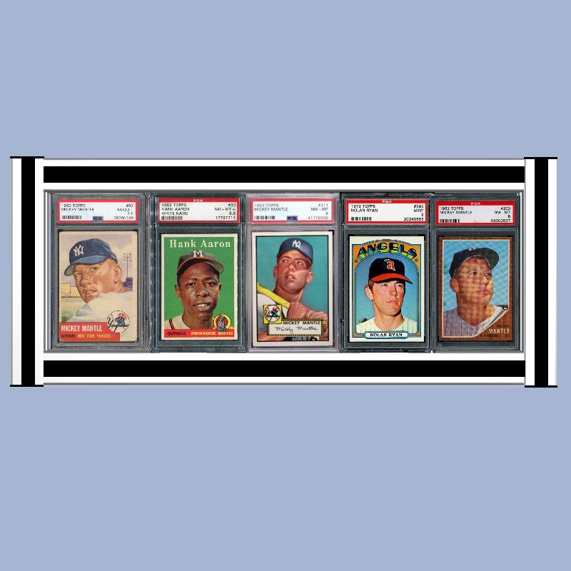 Graded Card Framed Wall Display