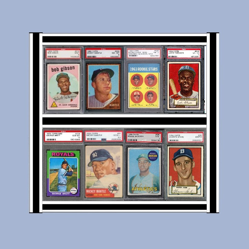 Graded Card Framed Wall Display