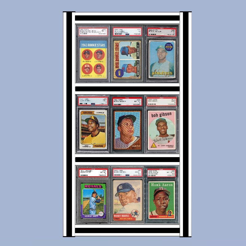 Graded Card Framed Wall Display