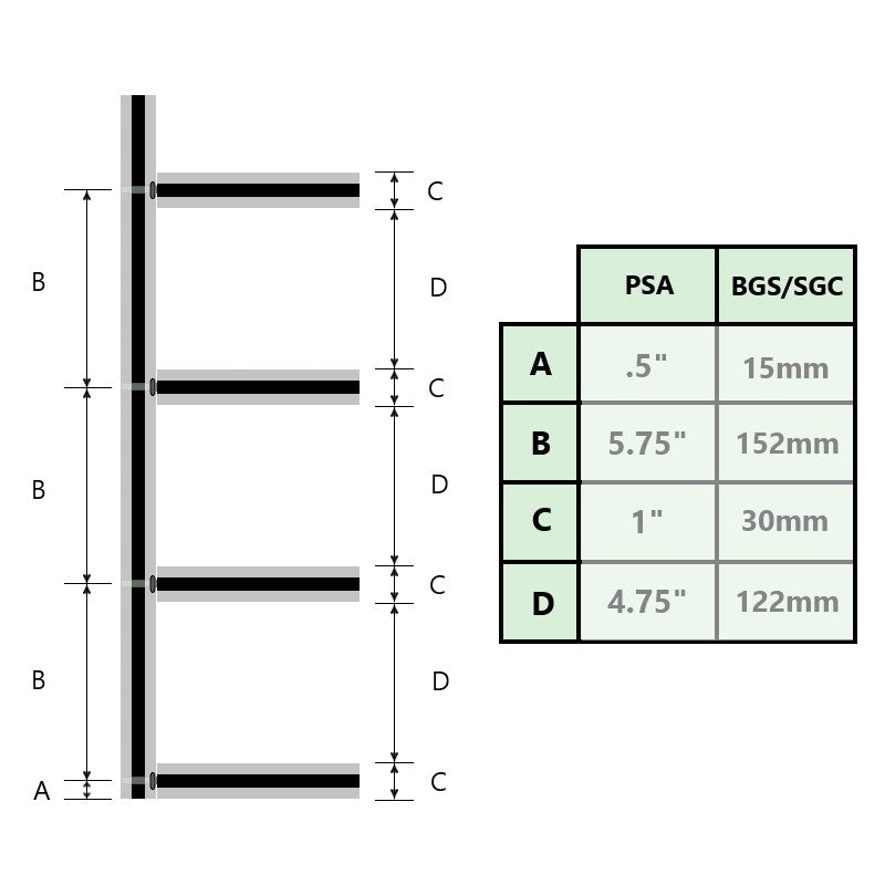 Graded Card Framed Wall Display