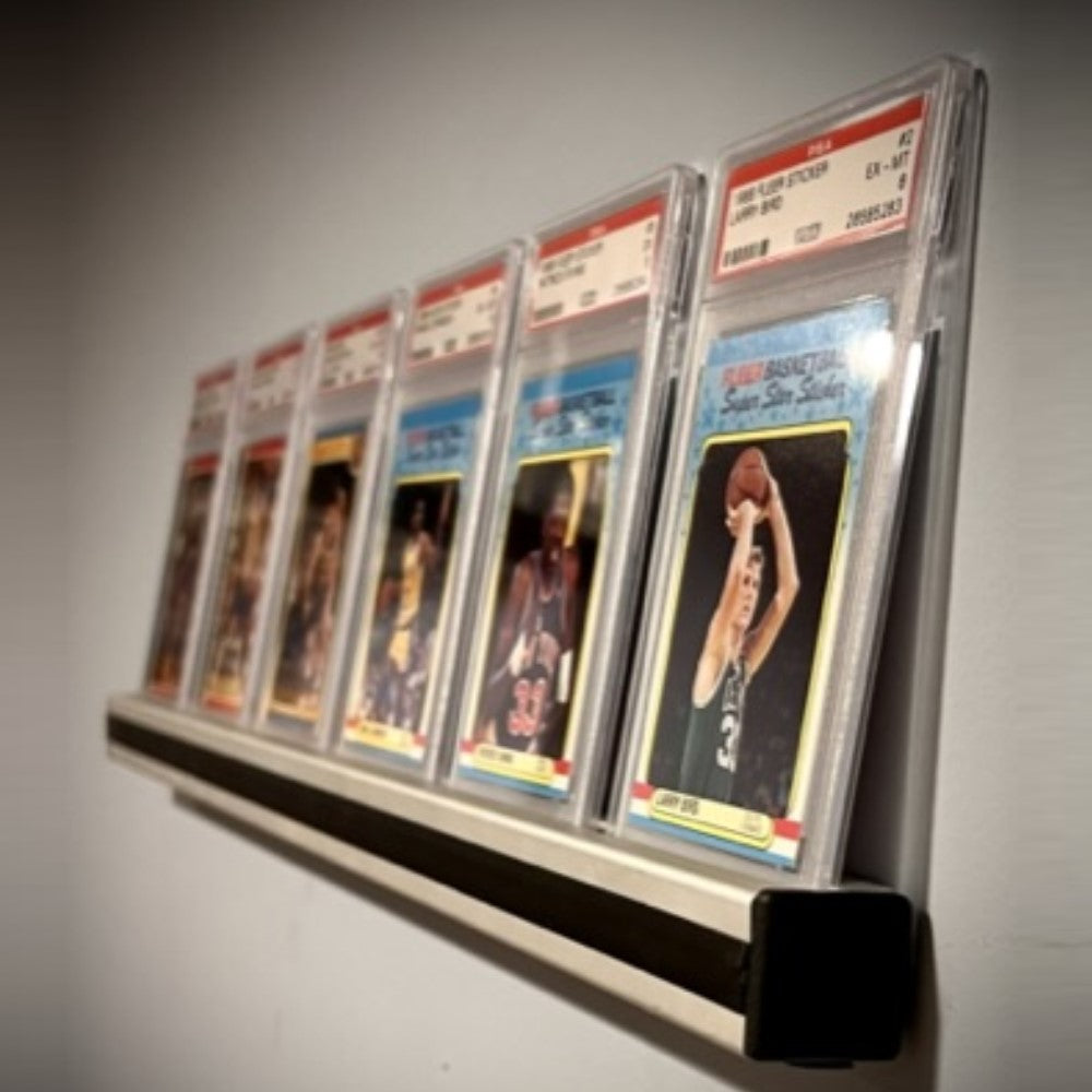 Graded Card Floating Wall Shelf Robeck Custom Displays Graded Card Floating Wall Shelf Robeck Custom Displays