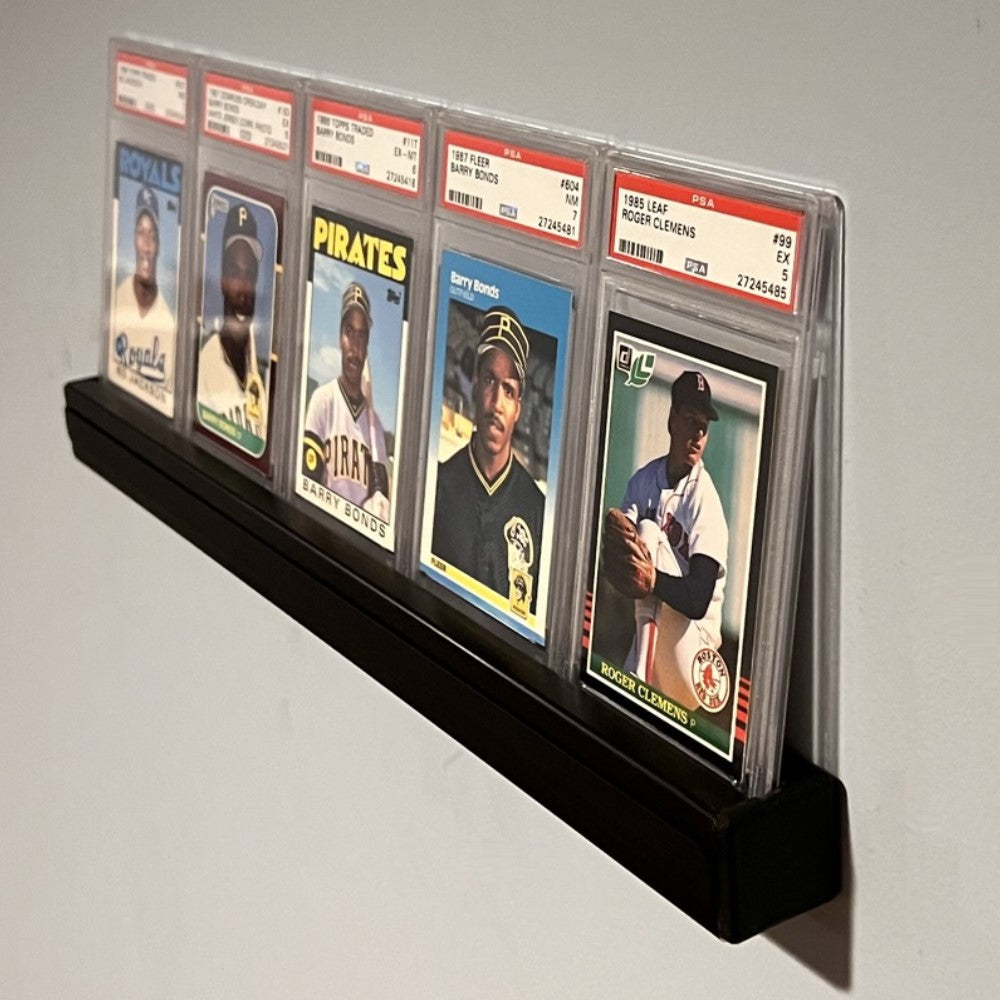 Graded Card Floating Wall Shelf Robeck Custom Displays Graded Card Floating Wall Shelf Robeck Custom Displays
