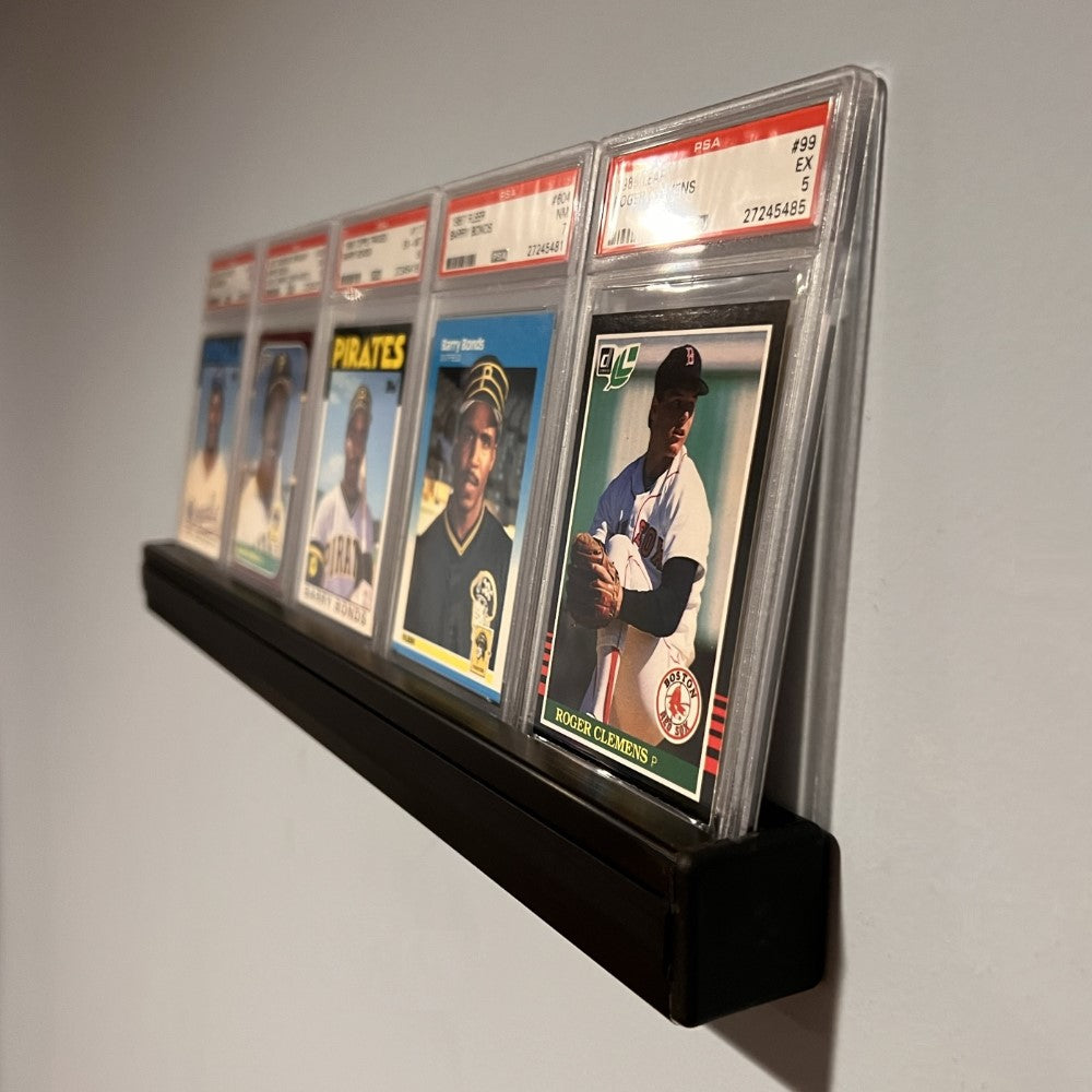 Graded Card Floating Wall Shelf Robeck Custom Displays Graded Card Floating Wall Shelf Robeck Custom Displays